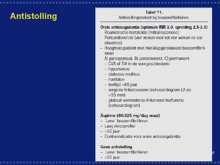 Antistolling 