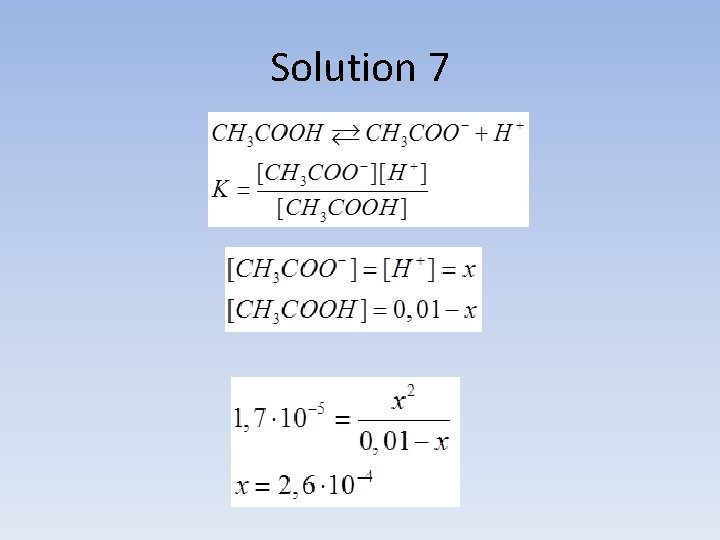 Solution 7 