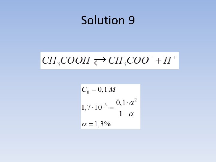 Solution 9 