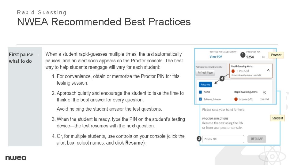 Rapid Guessing NWEA Recommended Best Practices 