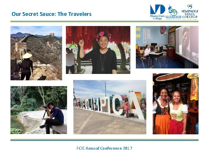 Our Secret Sauce: The Travelers FCIE Annual Conference 2017 