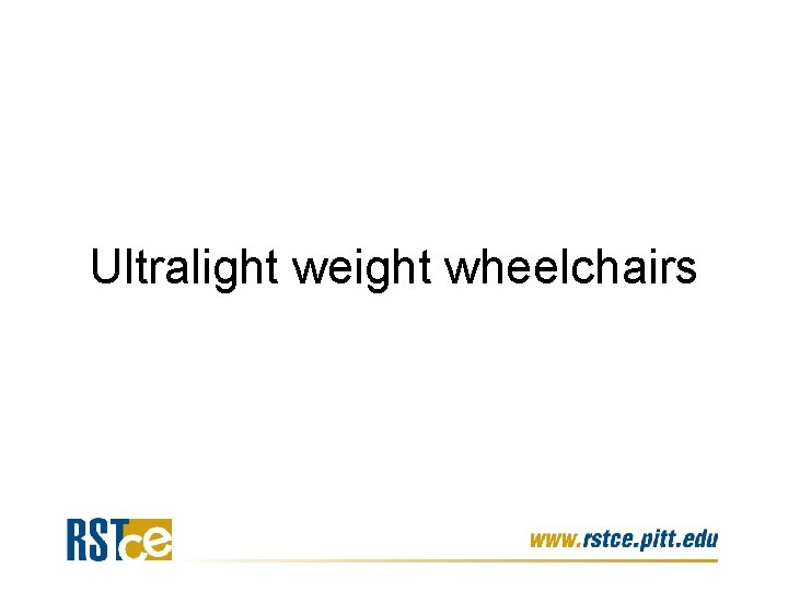 Ultralight weight wheelchairs 