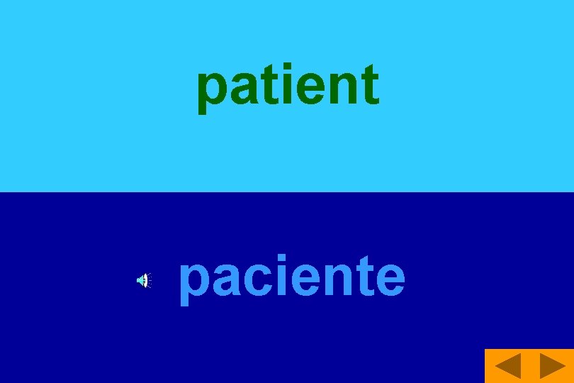 patient paciente 