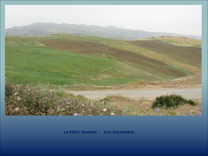 Le Mont Bonnier : Vue imprenable. 