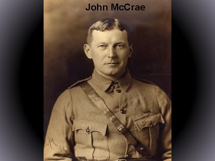 John Mc. Crae 