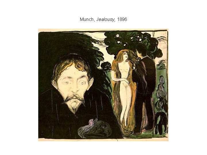 Munch, Jealousy, 1896 