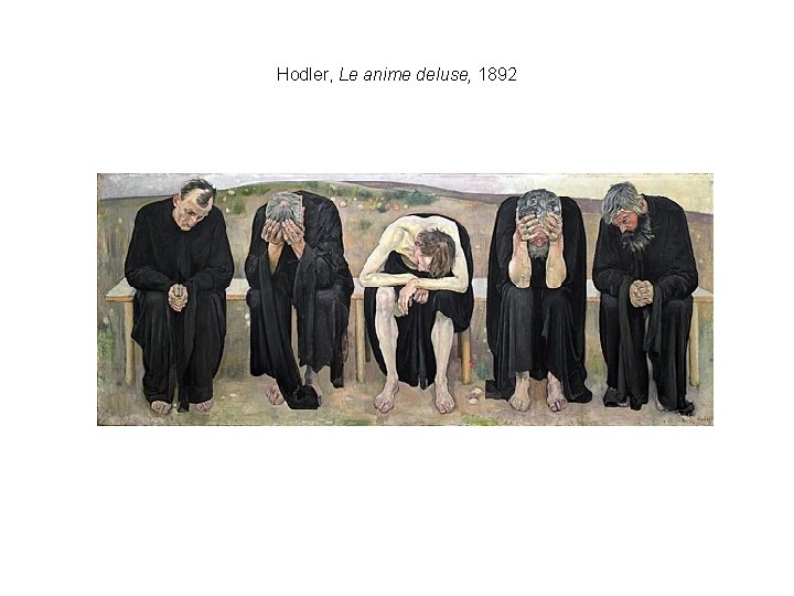 Hodler, Le anime deluse, 1892 