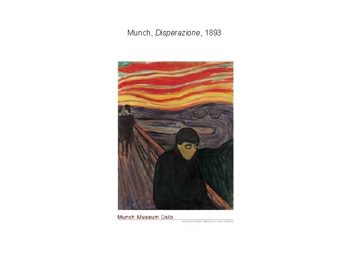 Munch, Disperazione, 1893 