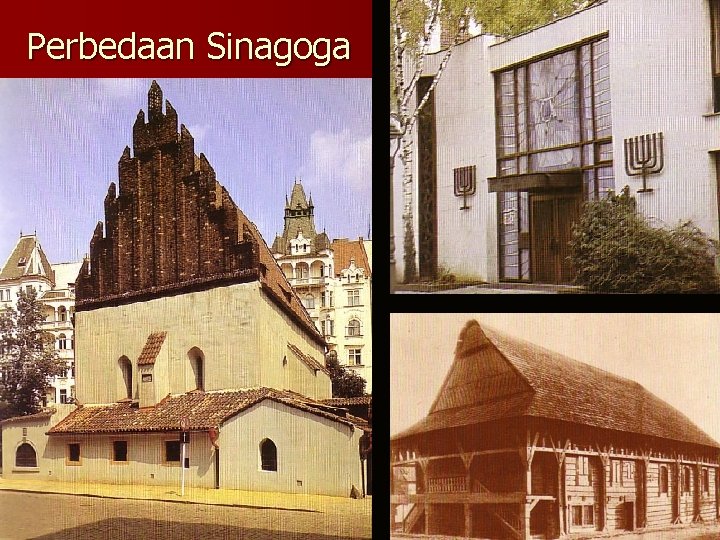 Perbedaan Sinagoga 