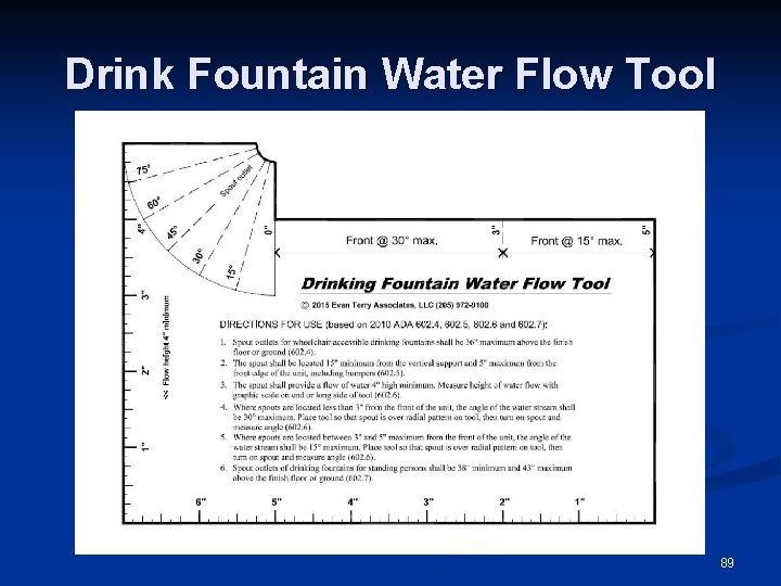 Drink Fountain Water Flow Tool 89 