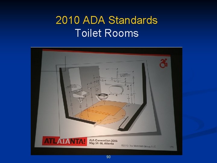 2010 ADA Standards Toilet Rooms 90 