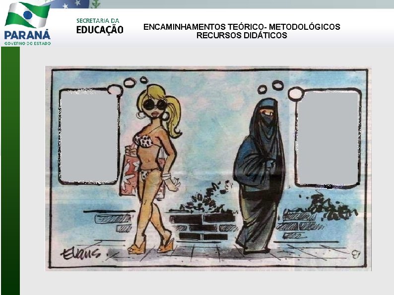 ENCAMINHAMENTOS TEÓRICO- METODOLÓGICOS RECURSOS DIDÁTICOS 