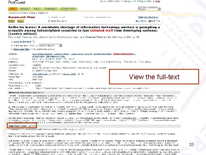 View the full-text 33 