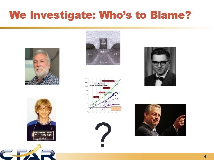 We Investigate: Who’s to Blame? ? 4 
