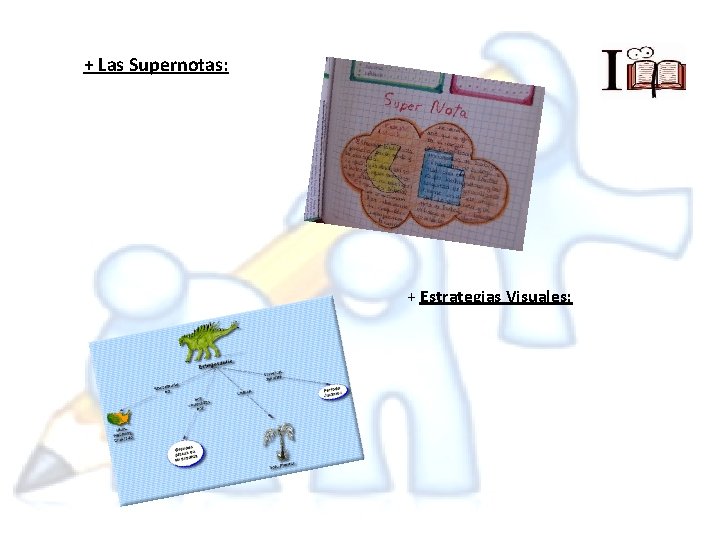 + Las Supernotas: + Estrategias Visuales: 