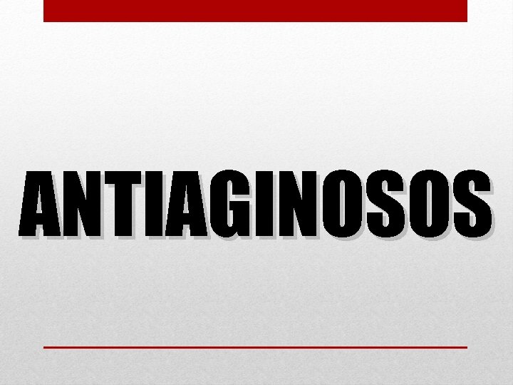ANTIAGINOSOS 