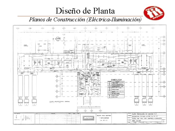 Diseño de Planta Planos de Construcción (Eléctrica-Iluminación) 
