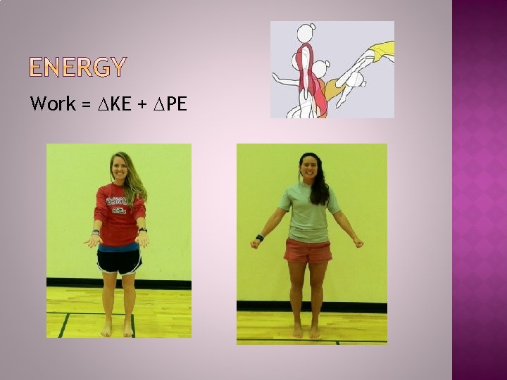 Work = KE + PE 