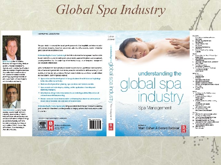 Global Spa Industry , 