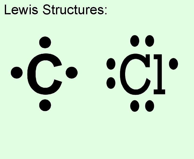 Lewis Structures: 