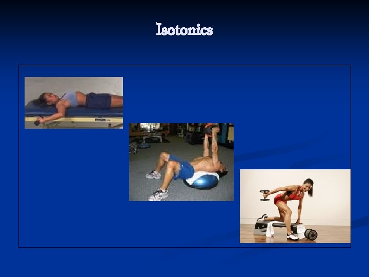 Isotonics 