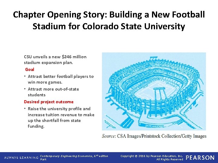 Chapter Opening Story: Building a New Football Stadium for Colorado State University CSU unveils