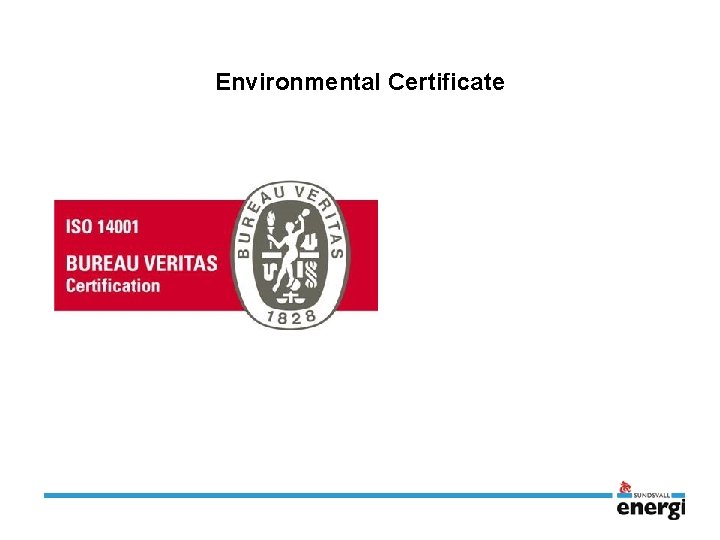 Environmental Certificate 