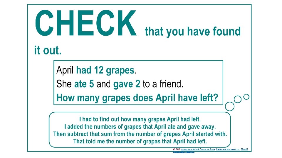 © 2020 A Learning Place A Teaching Place Relational Mathematics TPL 4 US Resourceful