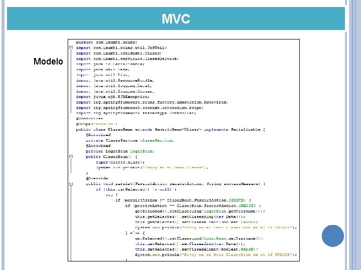 MVC Modelo 