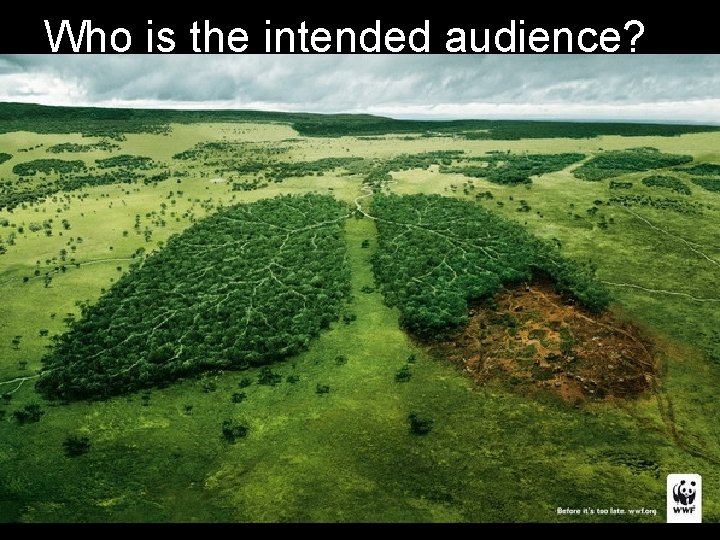 h Who is the intended audience? 