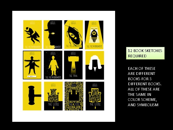 12 BOOK SKETCHES REQUIRED EACH OF THESE ARE DIFFERENT BOOKS FOR 3 DIFFERENT BOOKS.