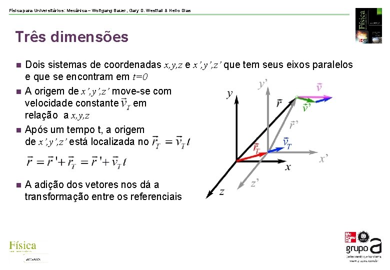 Física para Universitários: Mecânica – Wolfgang Bauer, Gary D. Westfall & Helio Dias Três