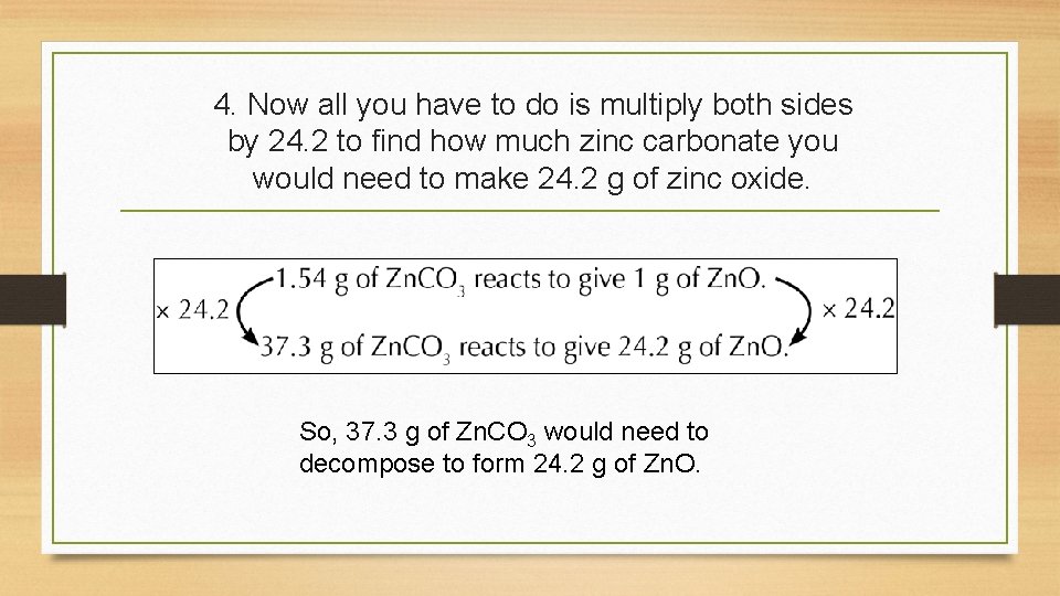 4. Now all you have to do is multiply both sides by 24. 2