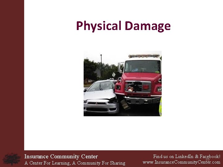 Physical Damage Insurance Community Center A Center For Learning, A Community For Sharing Find