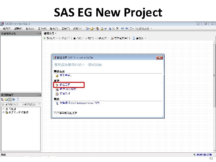 SAS EG New Project 43 