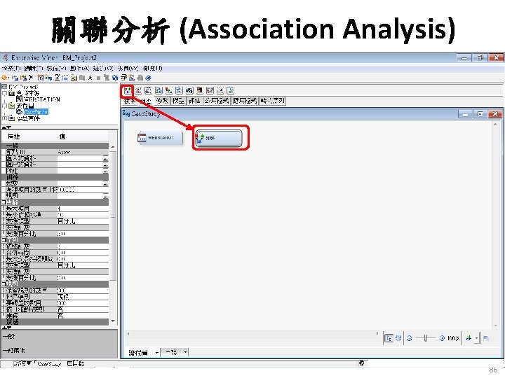 關聯分析 (Association Analysis) 86 