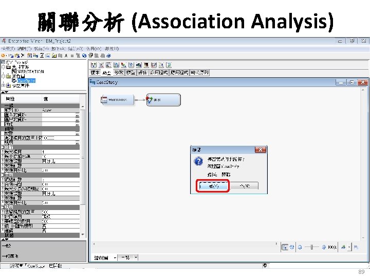 關聯分析 (Association Analysis) 89 