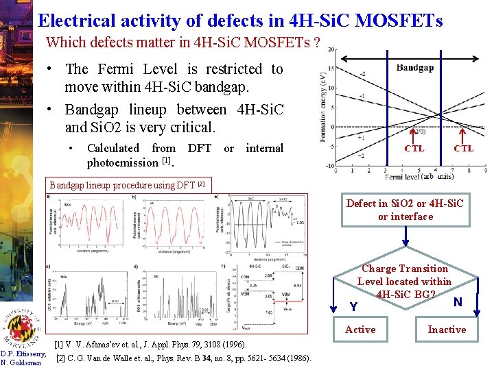 Electrical activity of defects in 4 H-Si. C MOSFETs Which defects matter in 4