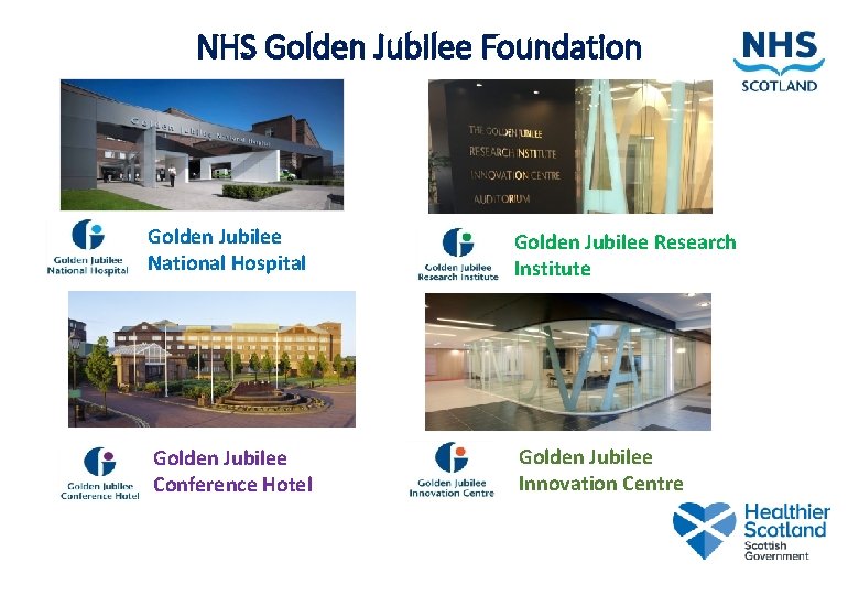 NHS Golden Jubilee Foundation Golden Jubilee National Hospital Golden Jubilee Research Institute Golden Jubilee