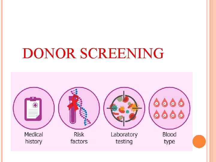 DONOR SCREENING 