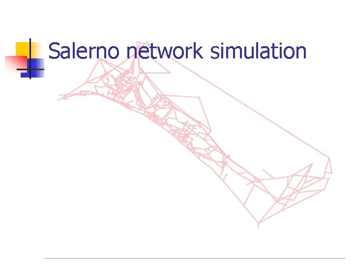 Salerno network simulation 