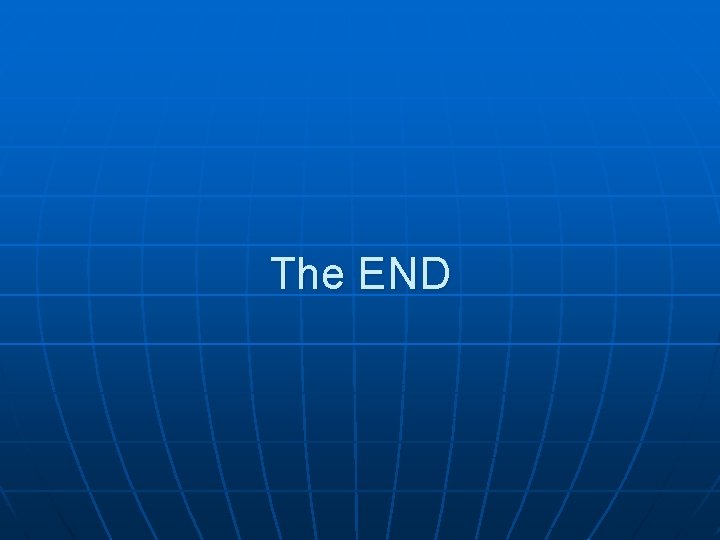 The END 