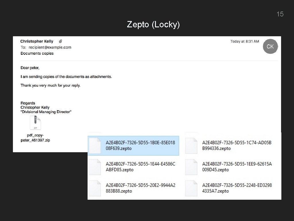 15 Zepto (Locky) 