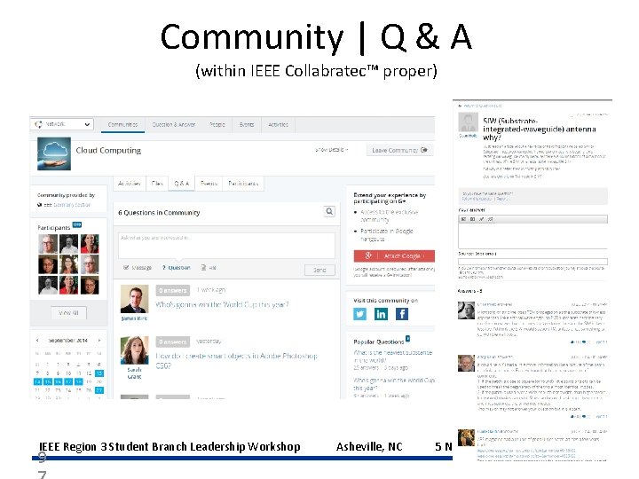 Community | Q & A (within IEEE Collabratec™ proper) IEEE Region 3 Student Branch