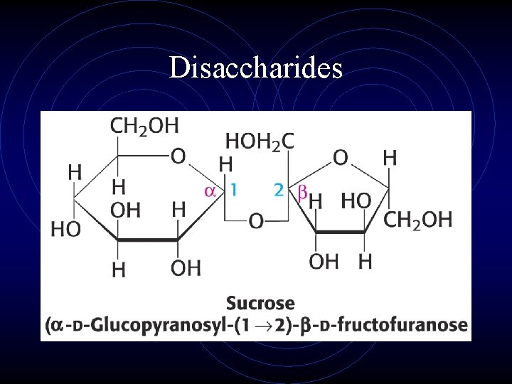 Disaccharides 