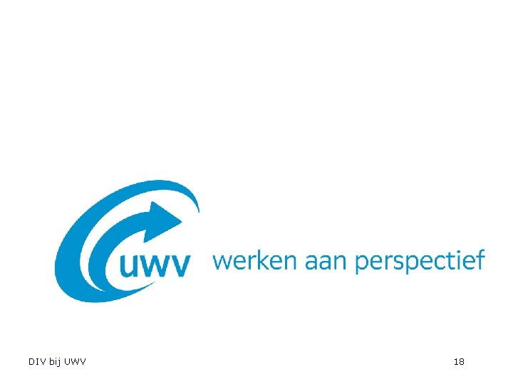 DIV bij UWV 18 