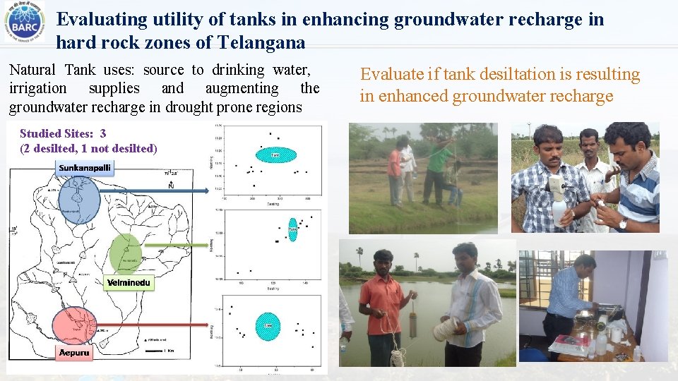 Evaluating utility of tanks in enhancing groundwater recharge in hard rock zones of Telangana