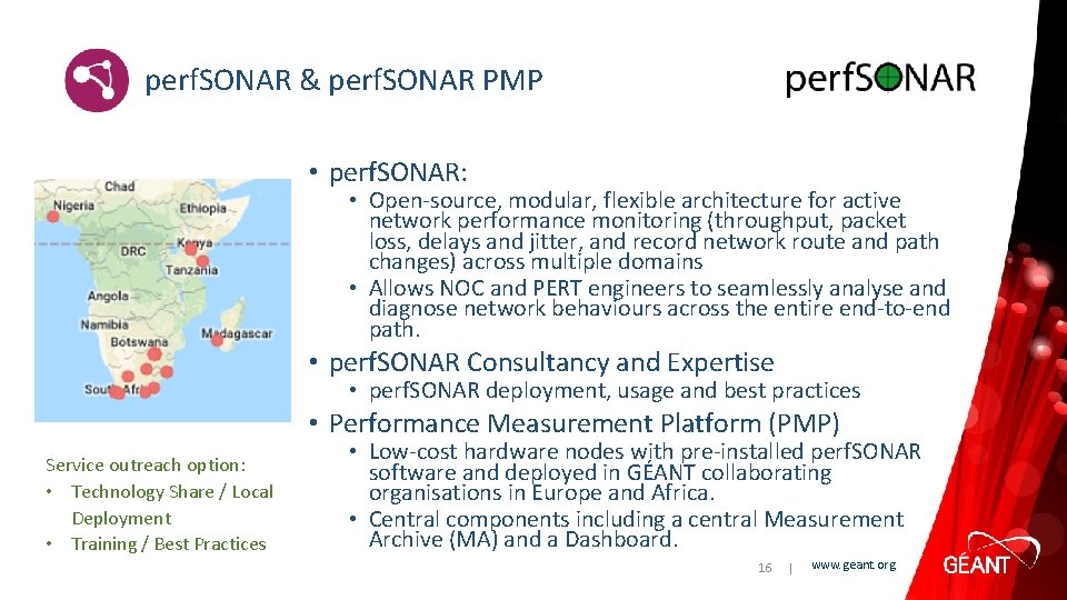 perf. SONAR & perf. SONAR PMP • perf. SONAR: • Open-source, modular, flexible architecture