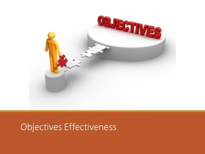 Objectives Effectiveness 