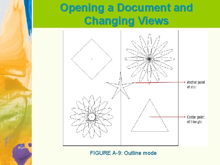 Opening a Document and Changing Views FIGURE A-9: Outline mode 